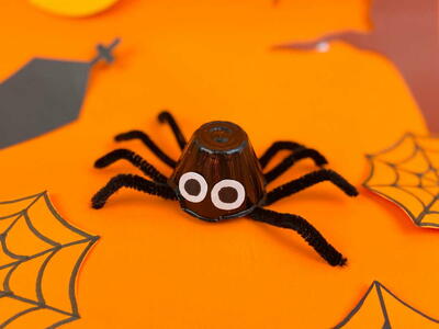 Cute Spooky Spider Craft For Kids
