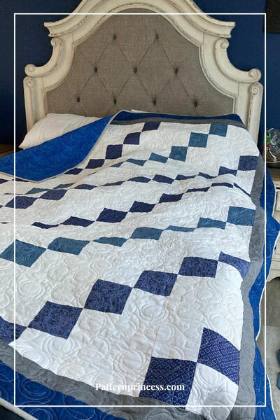 Favorite Fast Four Patch Quilt Pattern For Beginners 