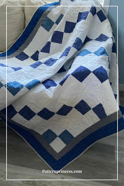 Favorite Fast Four Patch Quilt Pattern For Beginners