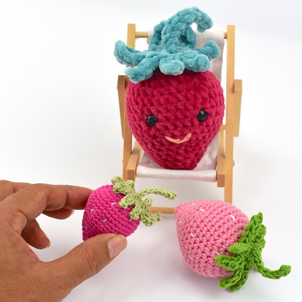 Crochet Amigurumi Strawberry