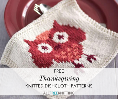 10 Free Thanksgiving Knitted Dishcloth Patterns
