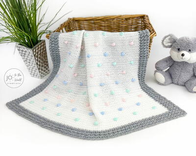 Bobble Baby Blanket Crochet Pattern