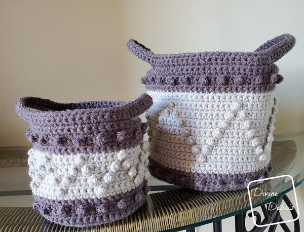 Berry Stitch Baskets