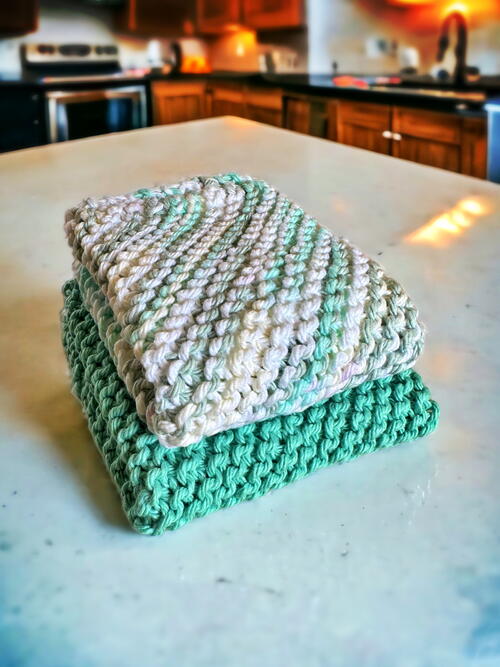 Knit A Simple Dishcloth