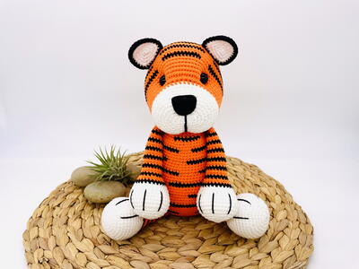 Free Amigurumi Crochet Tiger Pattern