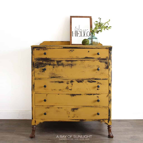 Mustard Yellow Dresser