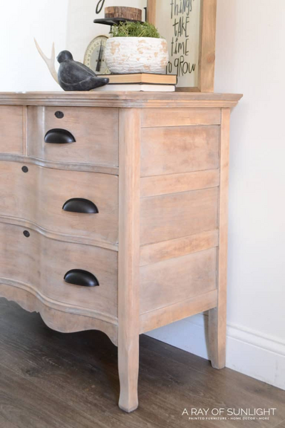 Raw Wood Dresser