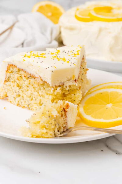 Lemon Poppy Seed Cake