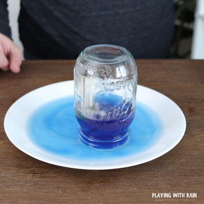 Step-by-step Rising Water Experiment