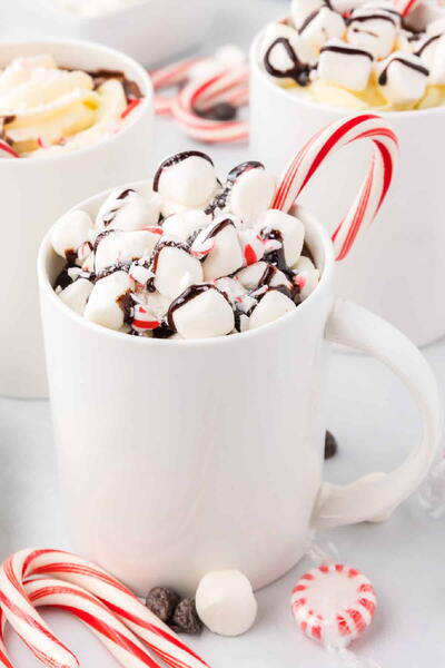 Candy Cane Hot Cocoa