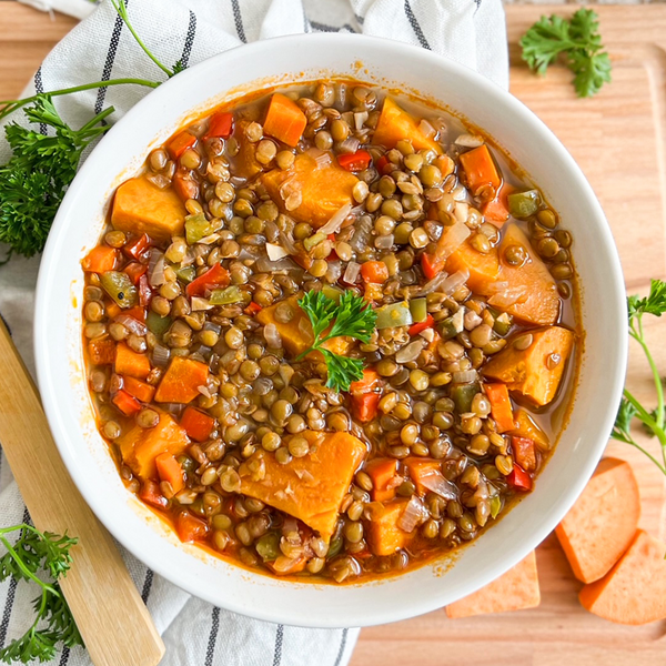 My Mothers Lentil Stew With Sweet Potatoes | Easy One-pan Recipe