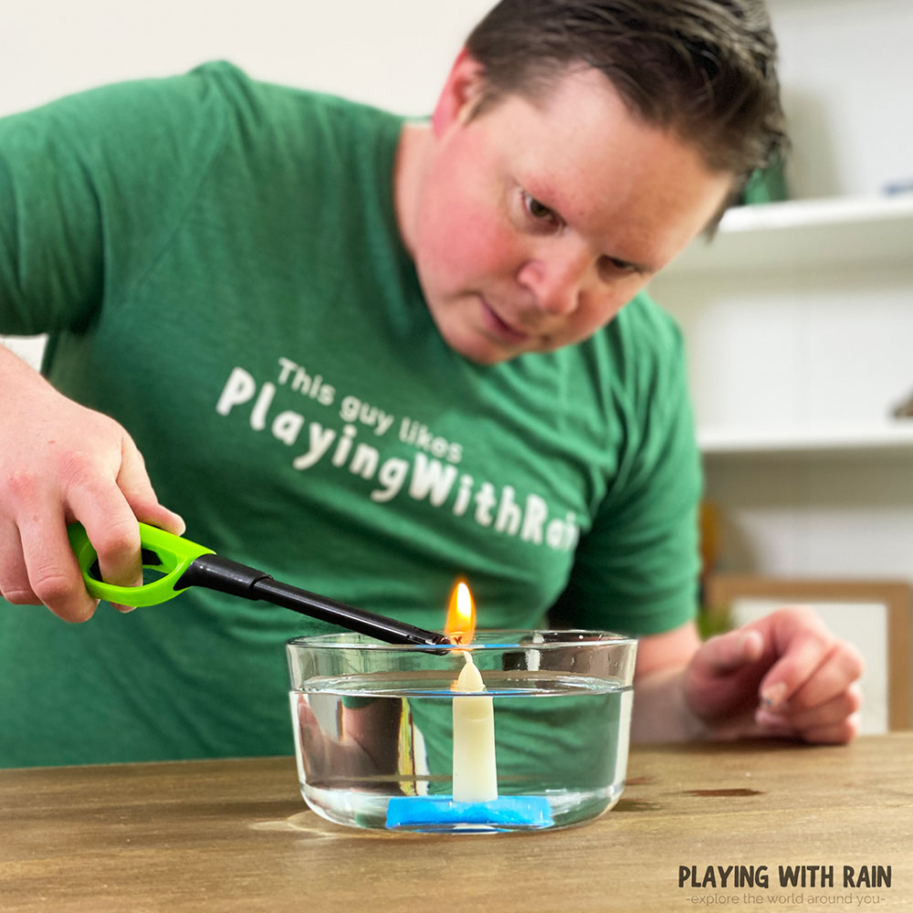 Enchanting Underwater Candle Experiment