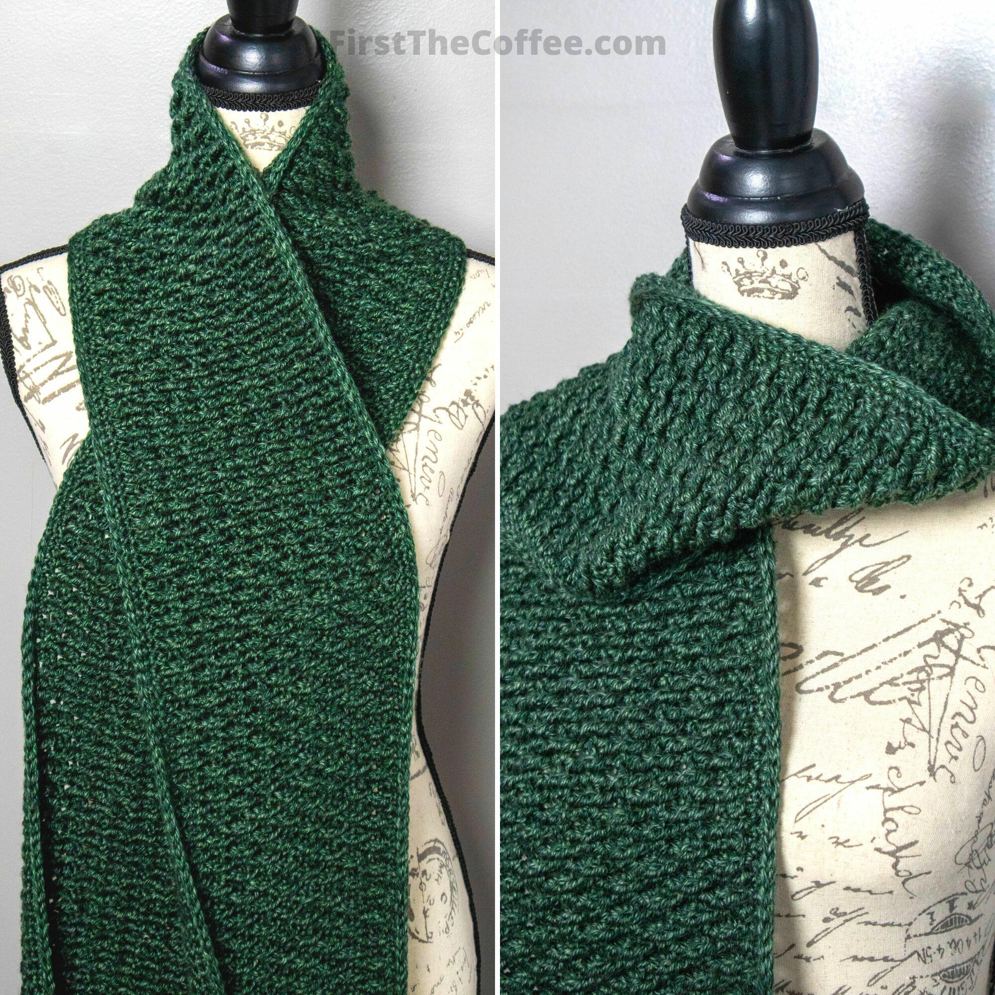 Alpine Forest Scarf | AllFreeCrochet.com