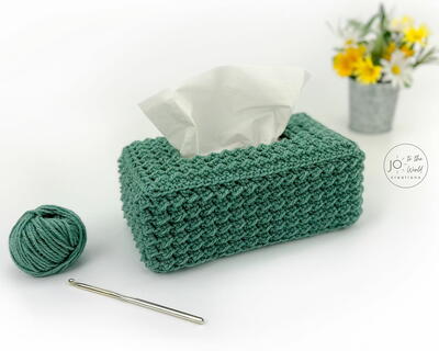 Easy Tissue Box Cover Crochet Pattern