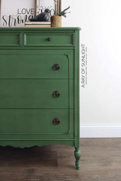 Beautiful Emerald Green Dresser