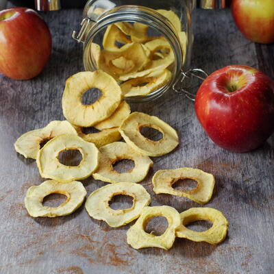 Air Fryer Dehydrated Apples