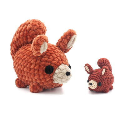Sasha The Squirrel Free Amigurumi Crochet Pattern