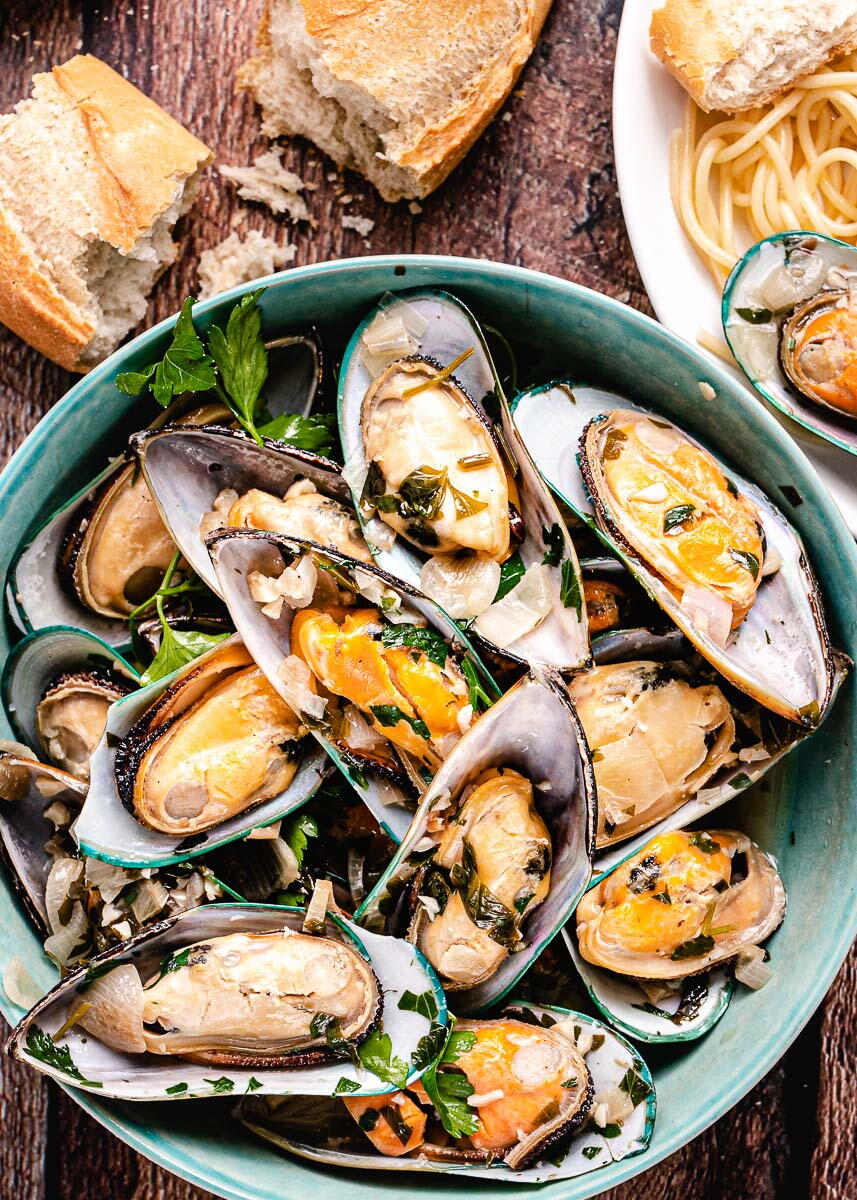Green Mussels Recipe | RecipeLion.com