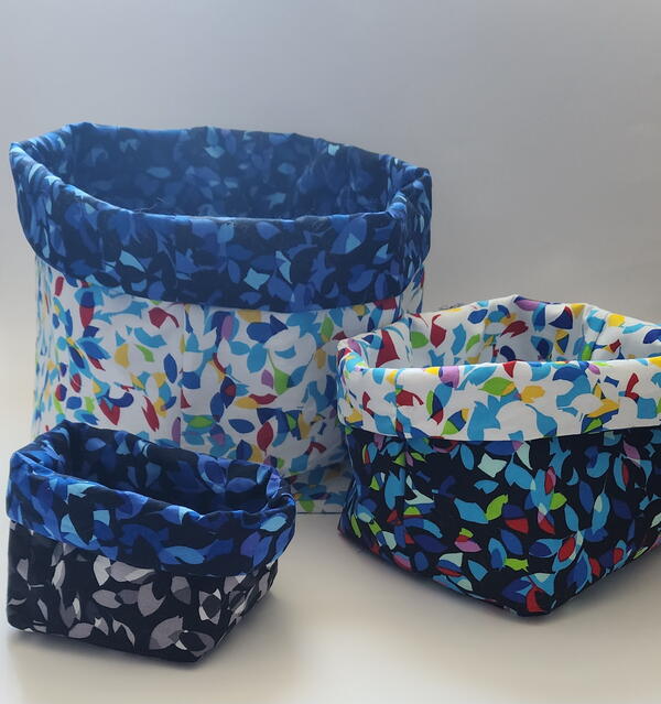 Stackable Storage Bins | AllFreeSewing.com