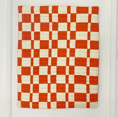 Checkered Mini Wall Quilt