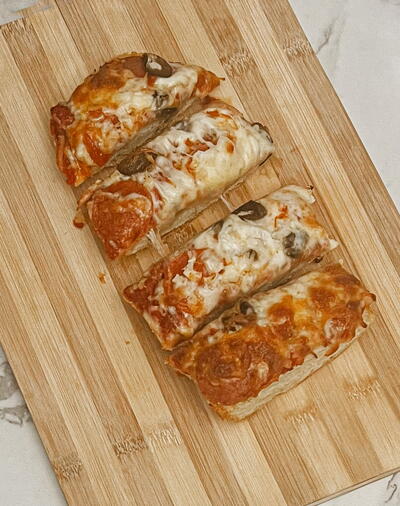Homemade French Bread Pizza