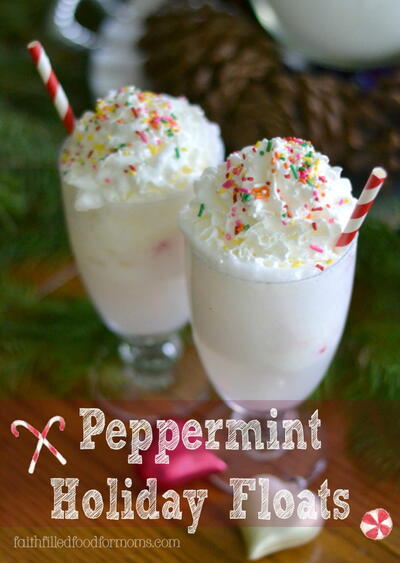 Peppermint Holiday Floats