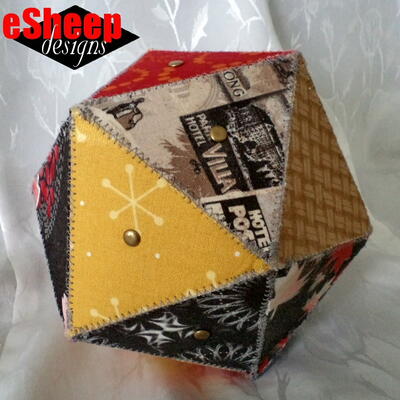 Make A Fabric Icosahedron