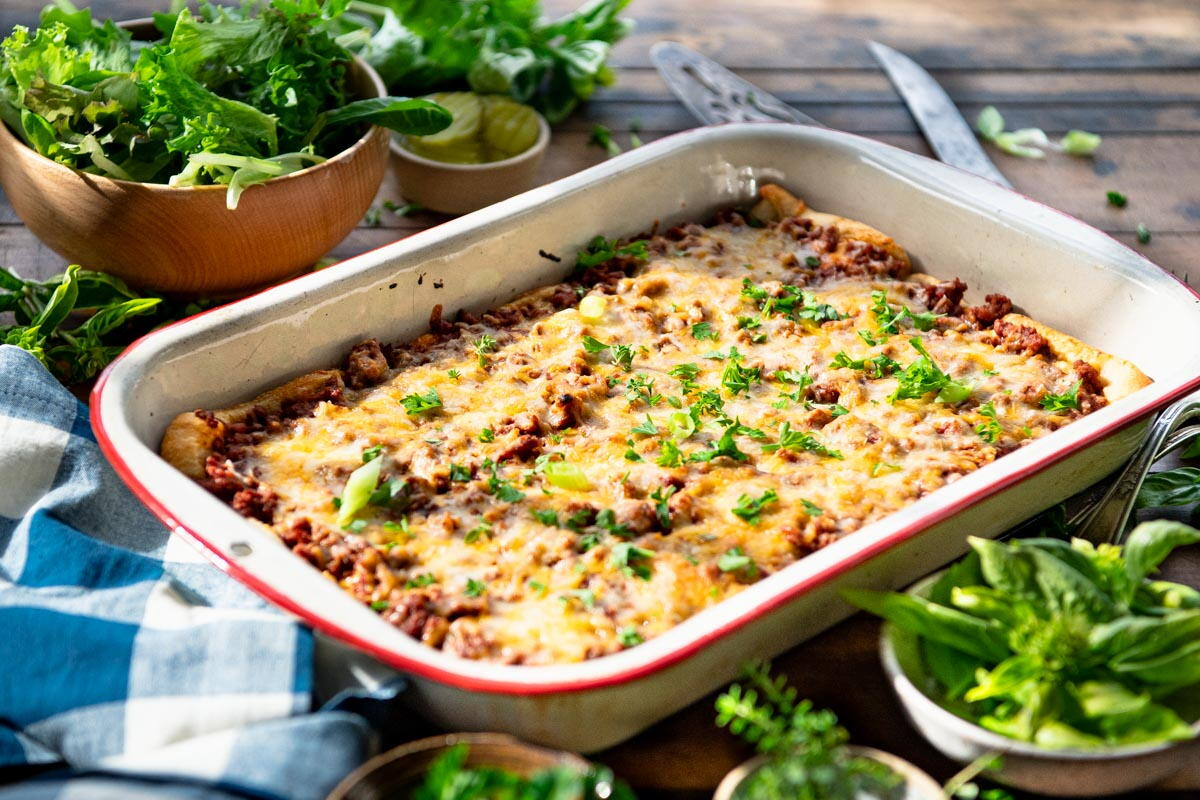 Easy Sloppy Joe Casserole Recipe With Crescent Rolls - Back To My