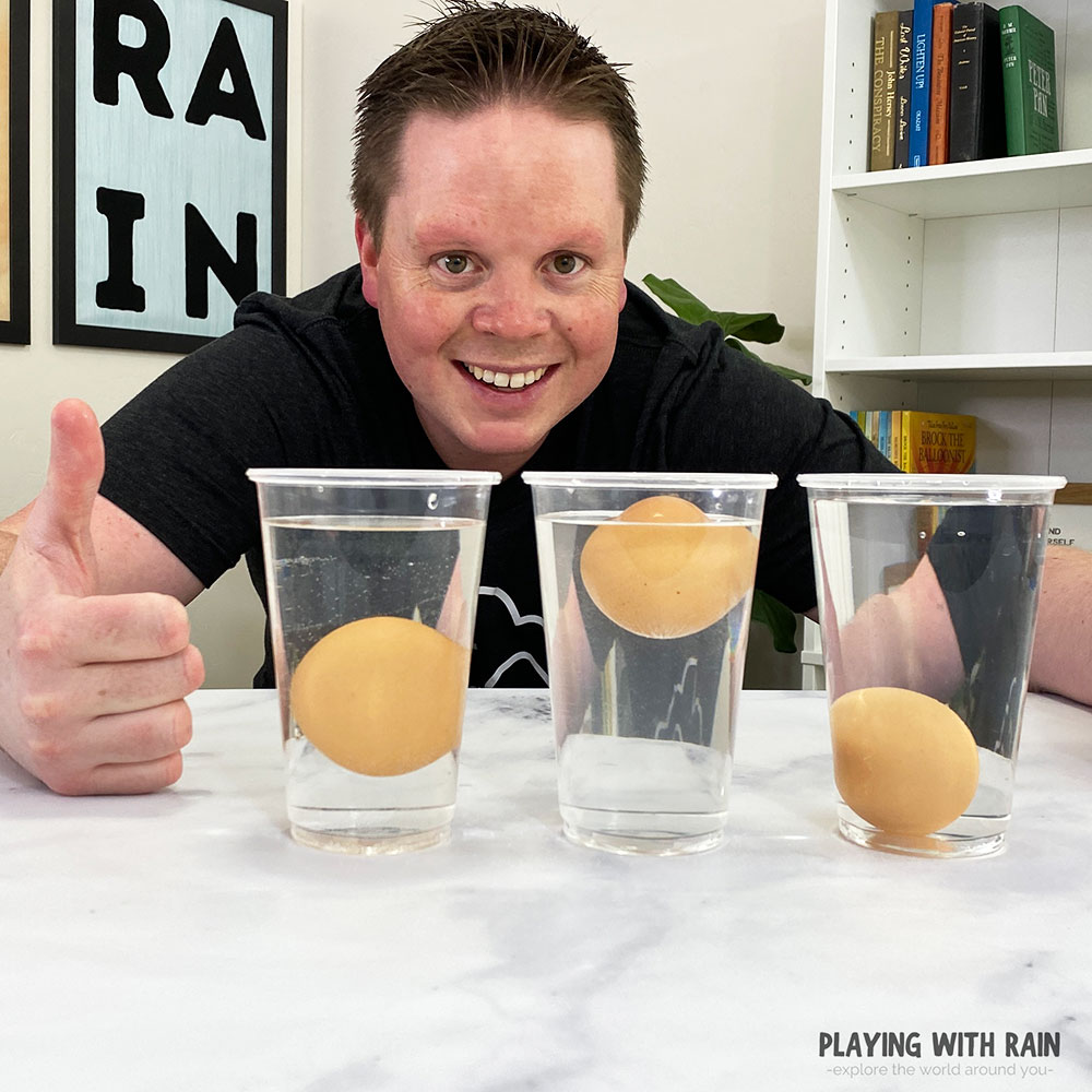 Float An Egg: Awesome Science Experiment! | AllFreeKidsCrafts.com