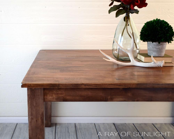 Weathered Wood Table