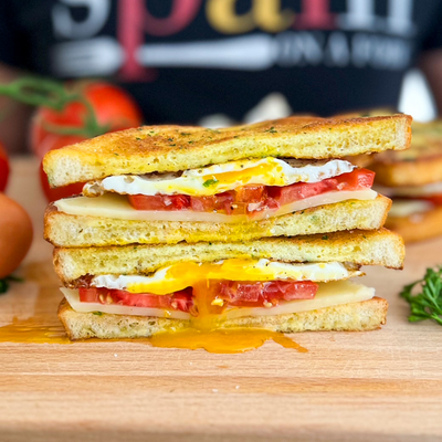 Amazing Egg Sandwich On Garlic Toast | Easy Breakfast In 10 Minutes