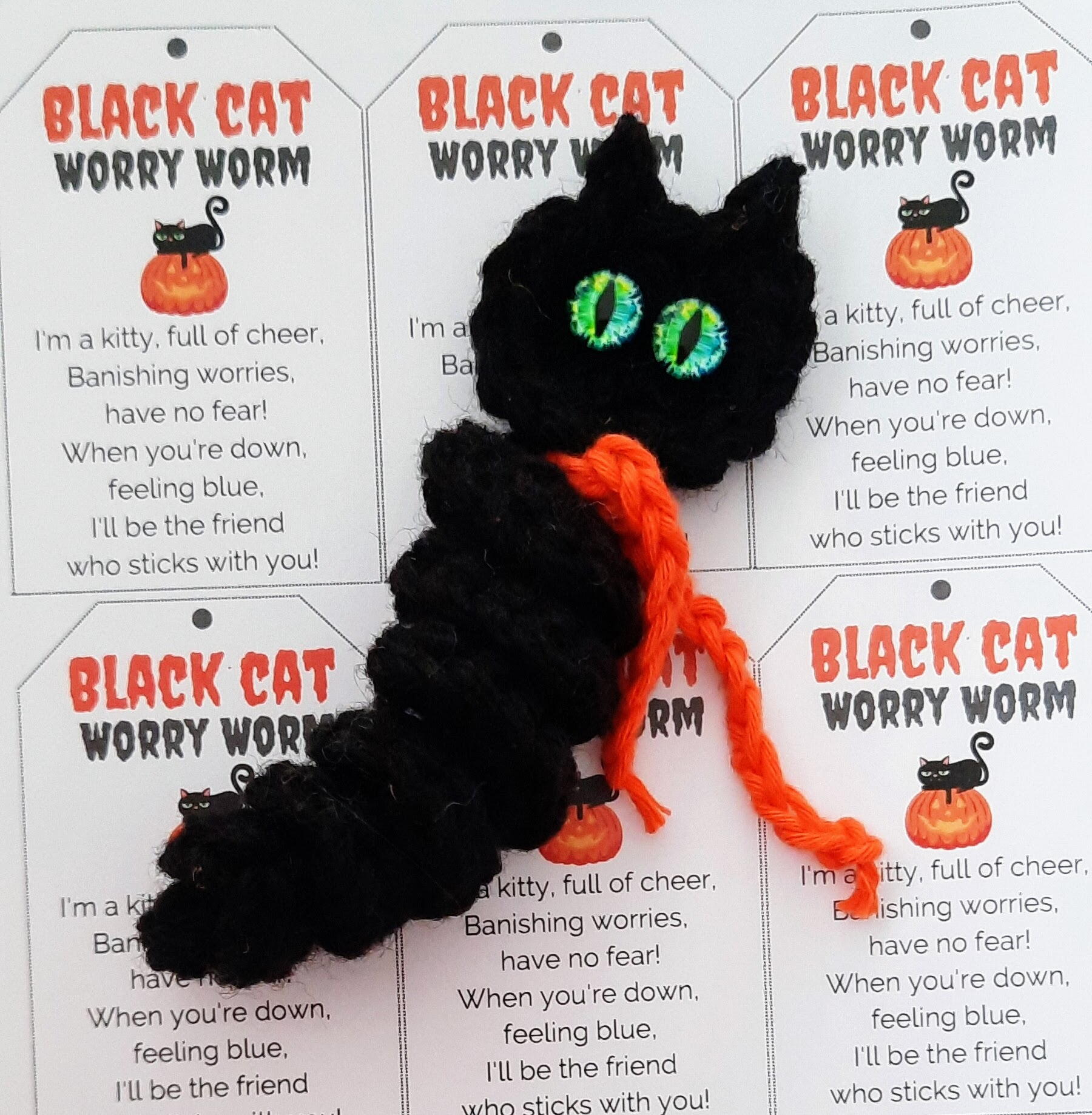 8 Free Easy Worry Worm Crochet Patterns - Crafting Happiness