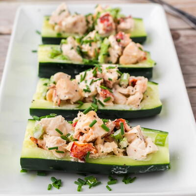 Lobster Cucumber Boats