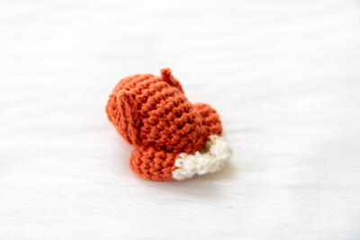Tiny Crochet Roasted Turkey Amigurumi 