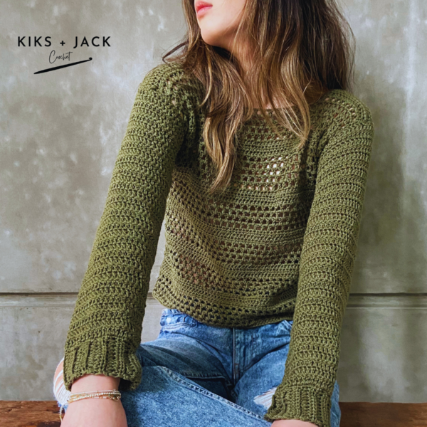 Easy Chunky Crochet Cardigan Free Pattern - Kiks and Jack Crochet