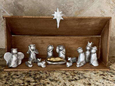 Little Clay Nativity