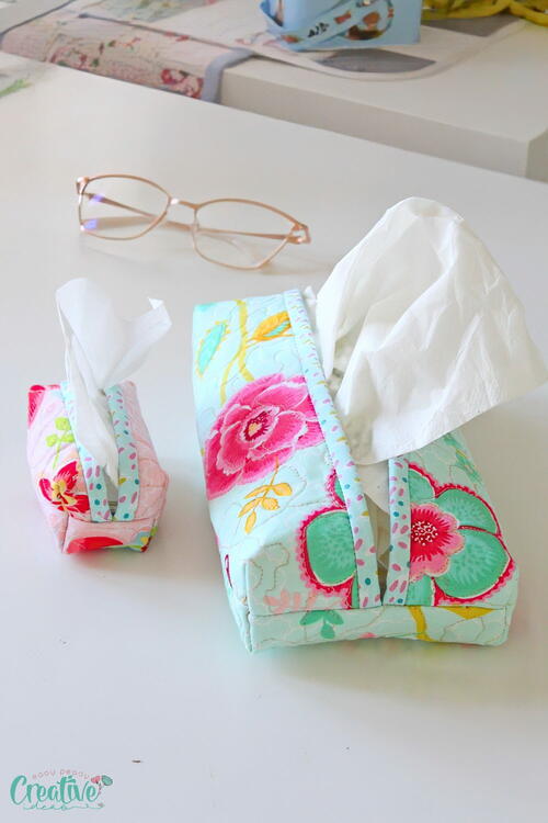Quilted Tissue Holders