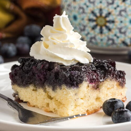 Blueberry Upside Down Cake