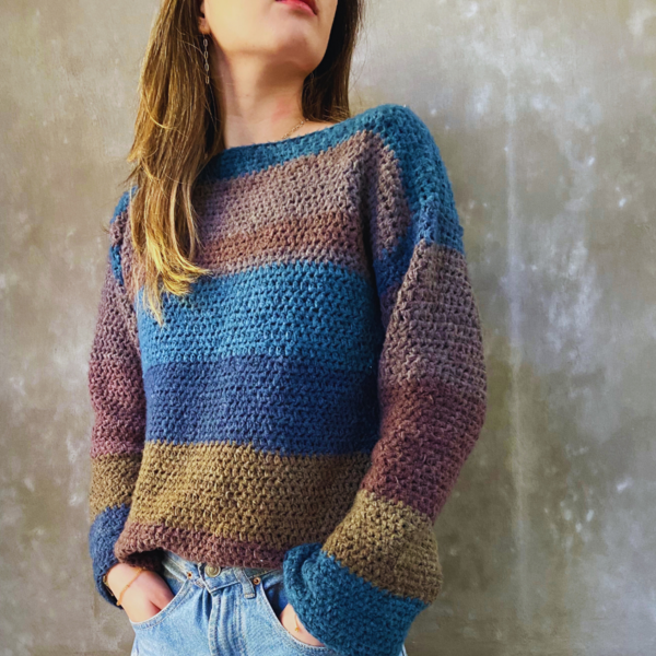 Your First Crochet Beginner Sweater