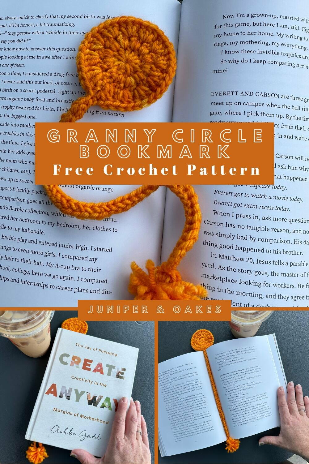 Granny Circle Bookmark | AllFreeCrochet.com