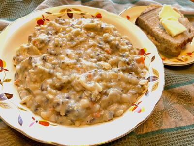 Hearty Chicken Wild Rice Soup