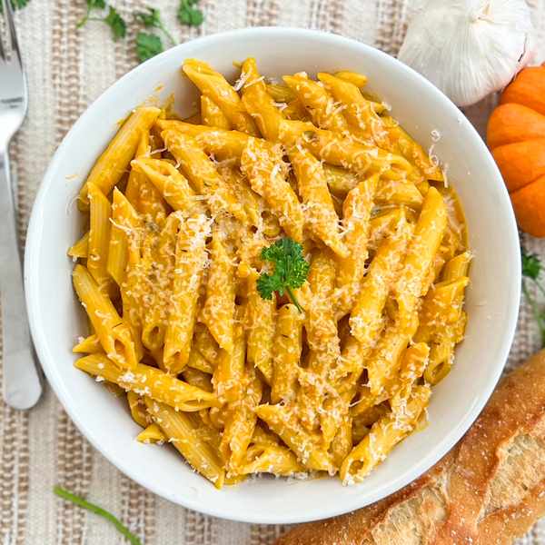 Creamy Pumpkin Pasta | Crazy Delicious 20 Minute Pasta Recipe