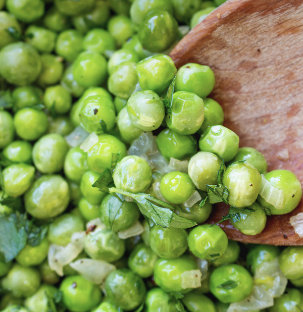 Simple Buttered Peas