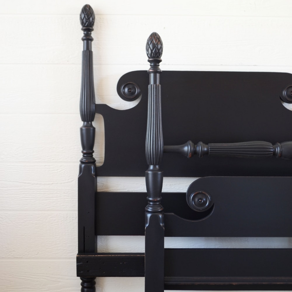 Stylish Black Bed Frame