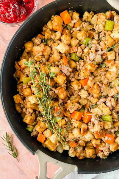 Stove Top Stuffing With Sausage