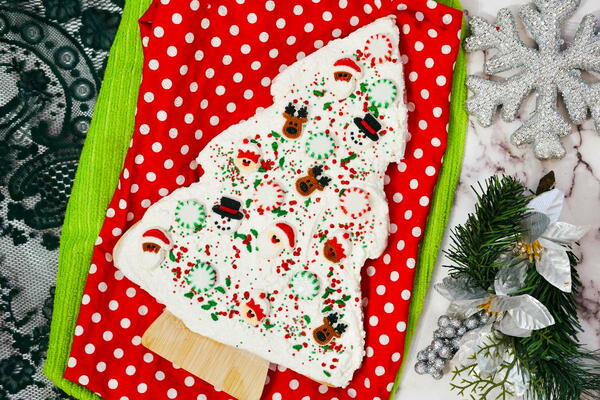 Cute Christmas Tree Christmas Bark Recipe