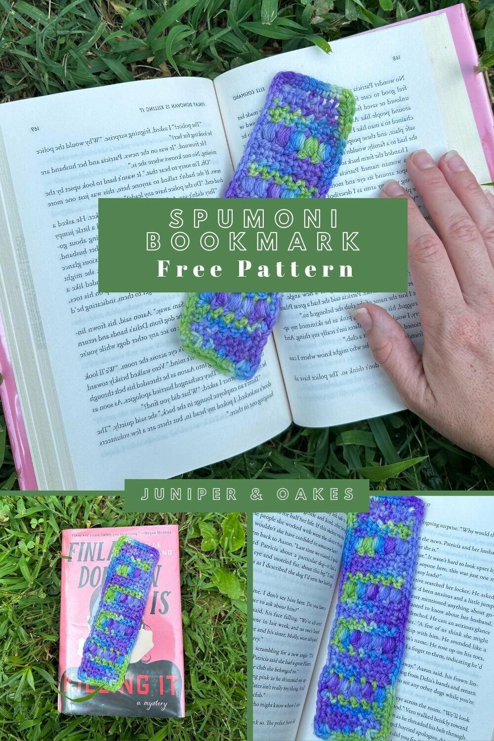 Spumoni Bookmark | AllFreeCrochet.com