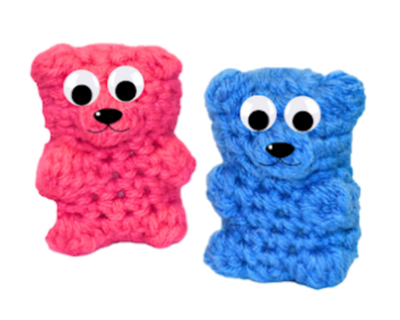 How To Crochet Mini Bear Pattern Tutorial