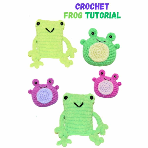 Crochet Frog Pattern: An Easy Step-by-step Tutorial