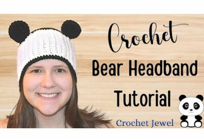 How To Crochet A Simple Headband Pattern Tutorial